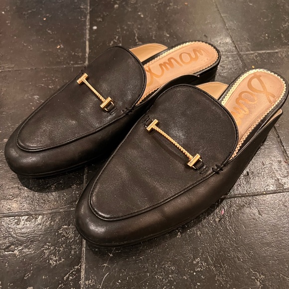 Sam Edelman Laurna Mules - Black - Picture 2 of 8